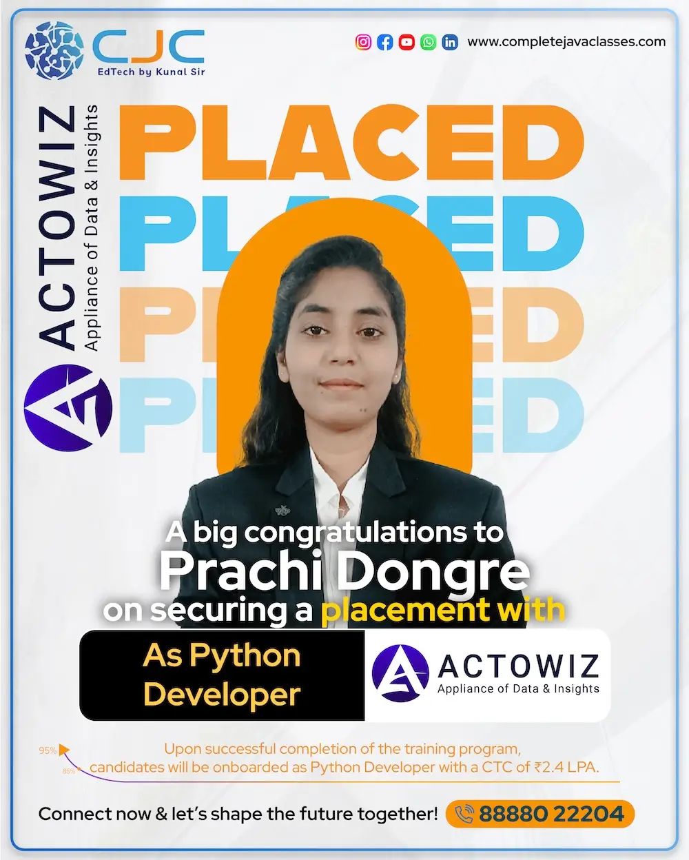 Prachi - student placement